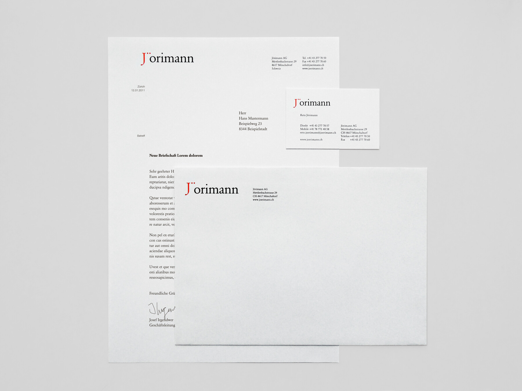 Auftritt für Jörimann