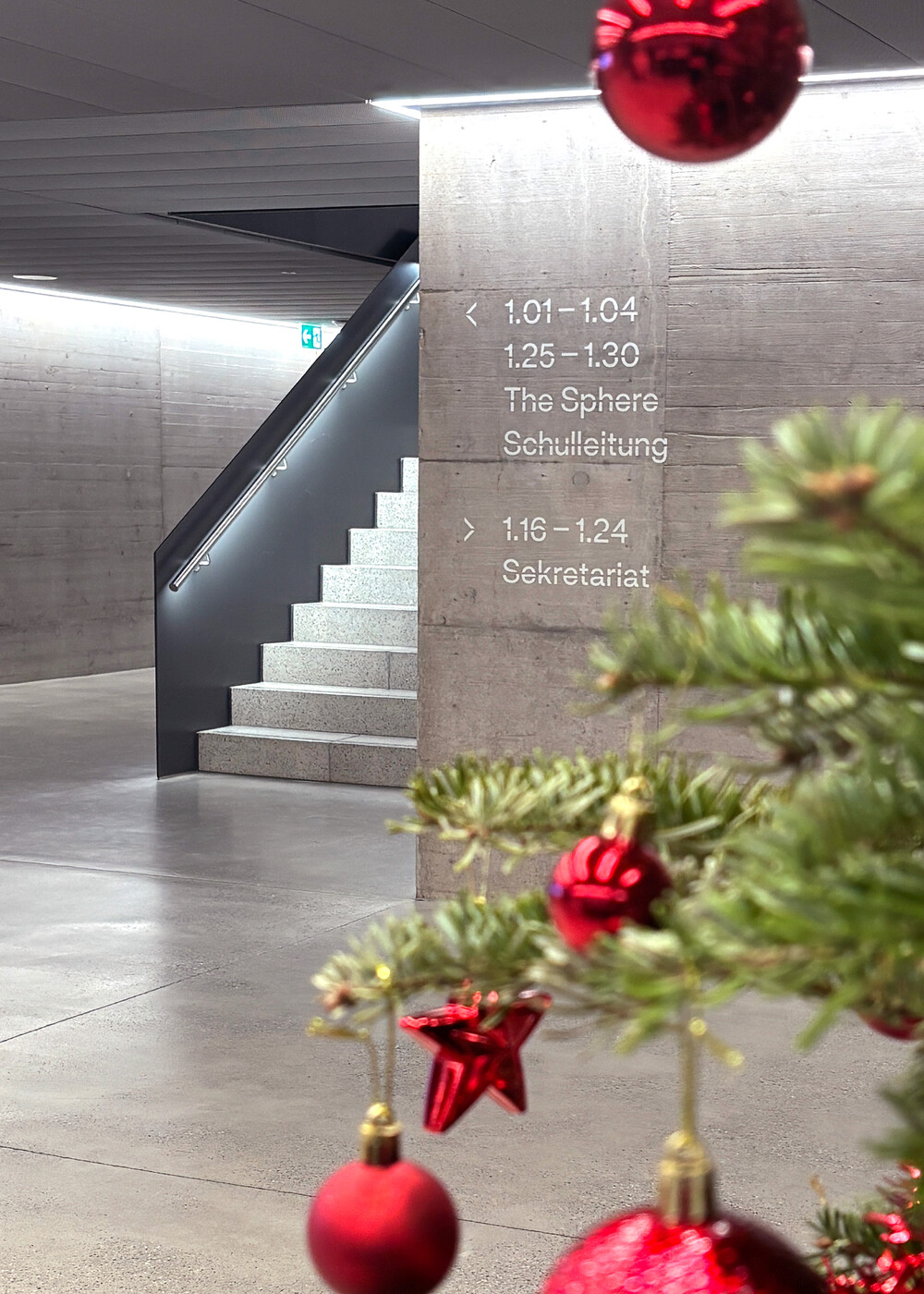 BFSU Wetzikon Weihnachtsdekoration