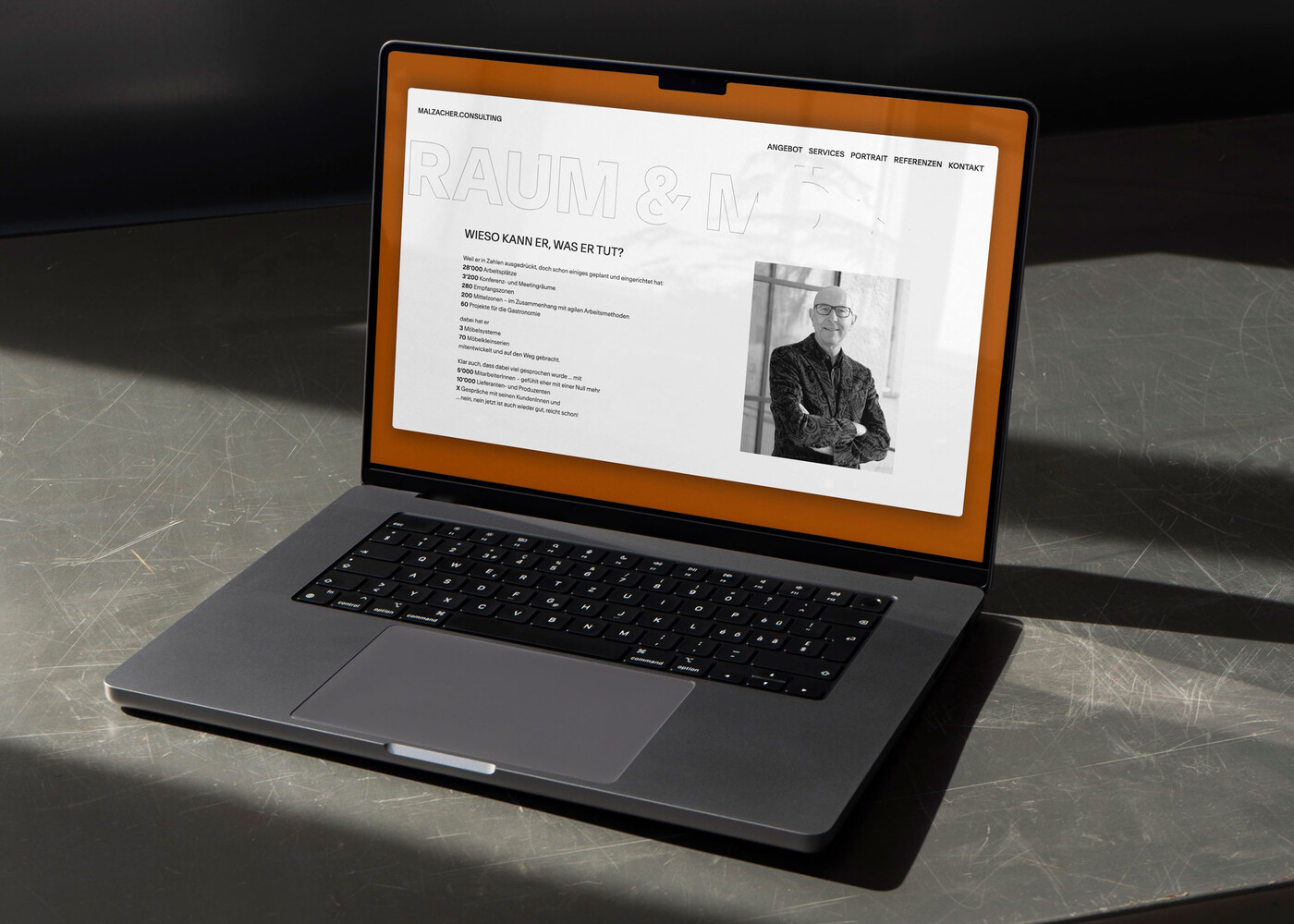 Designauftritt