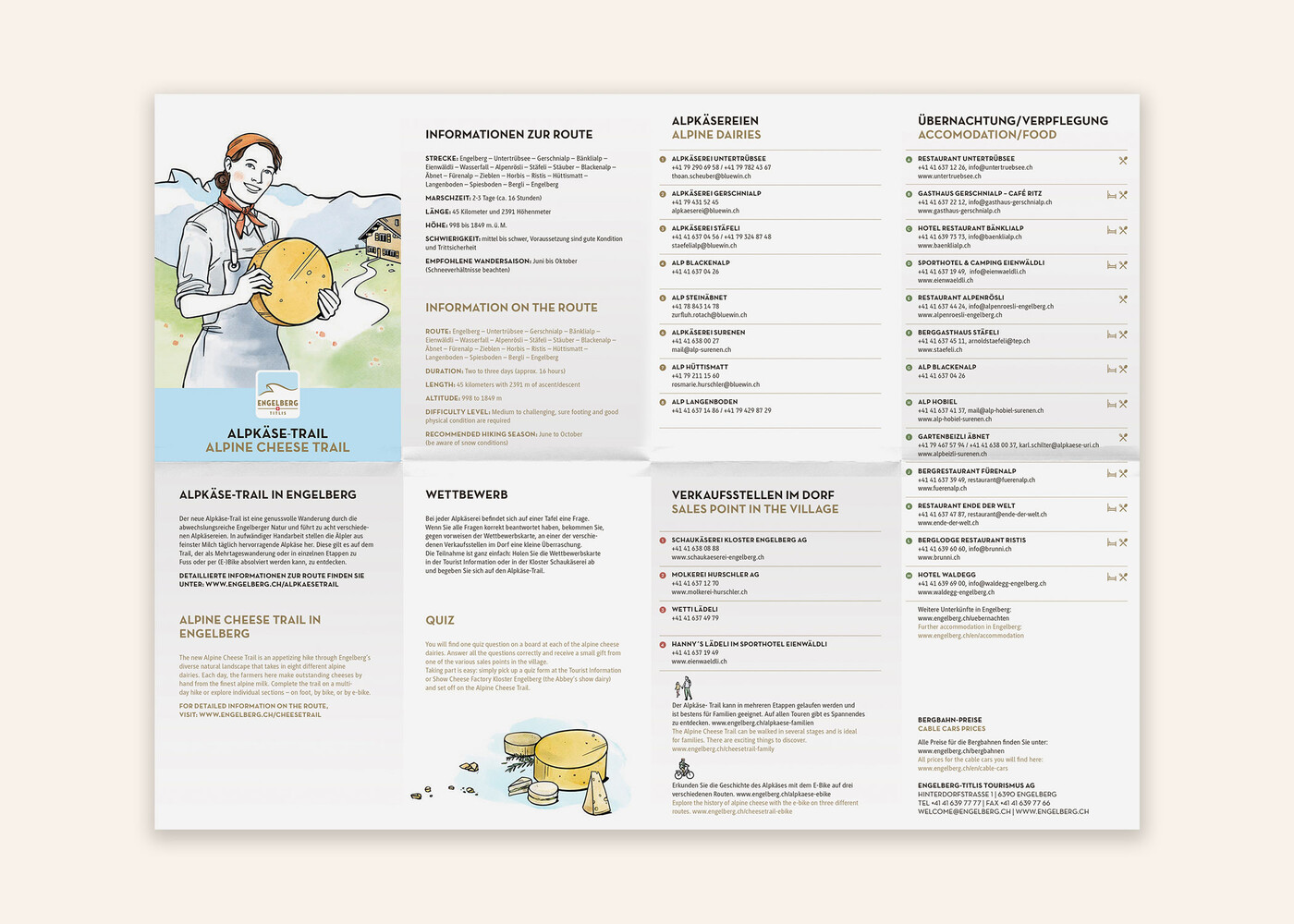 Alpkäse-Trail und Buiräbähnli-Safari