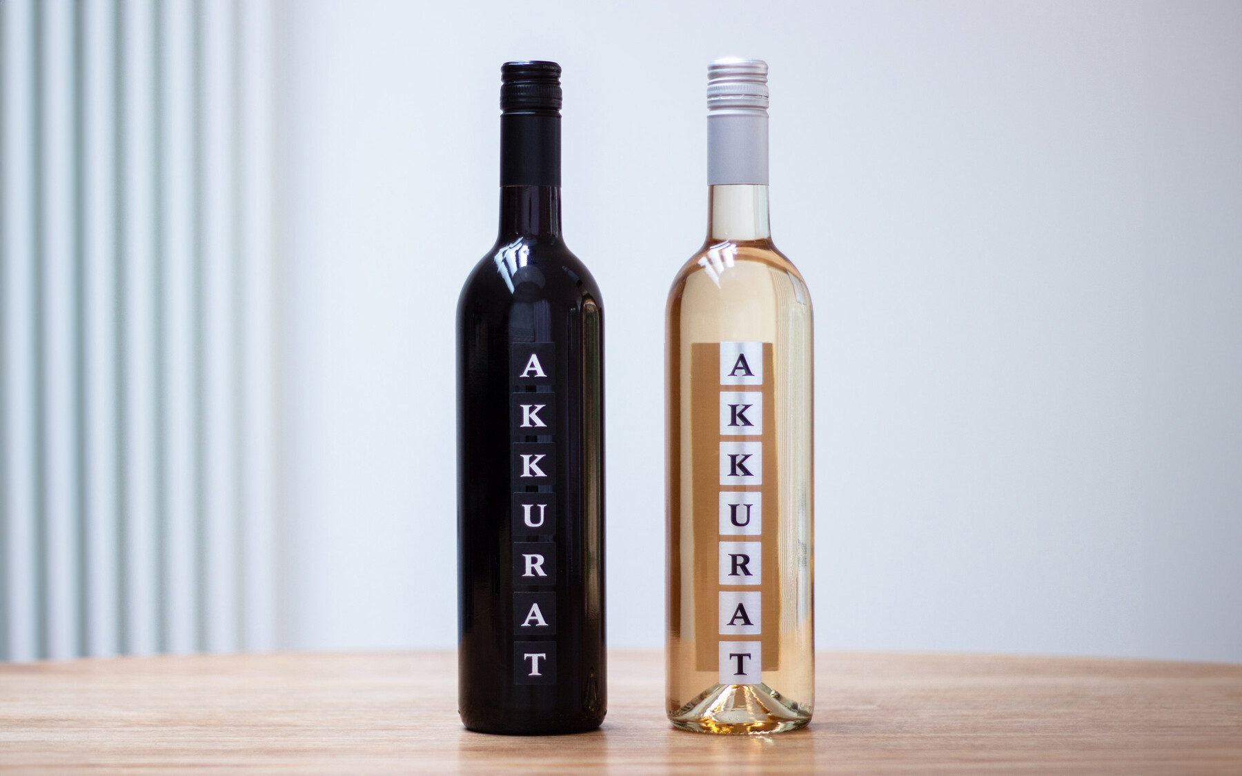 Etikettendesign Akkurat