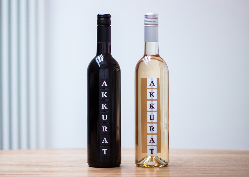Etikettendesign Akkurat