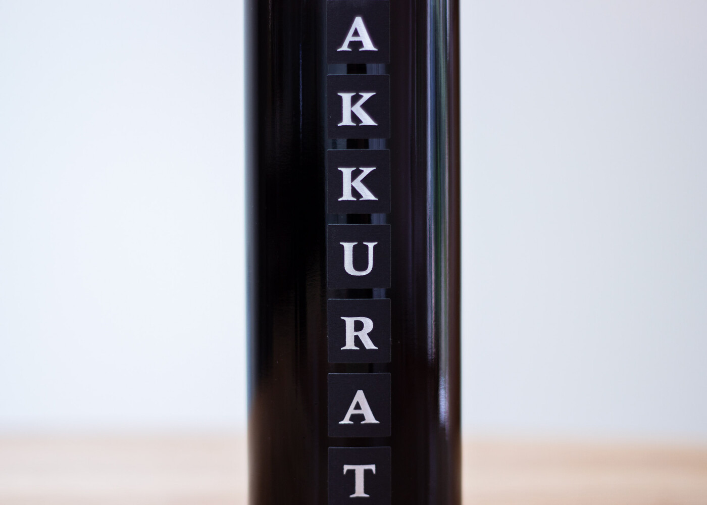 Etikettendesign Akkurat