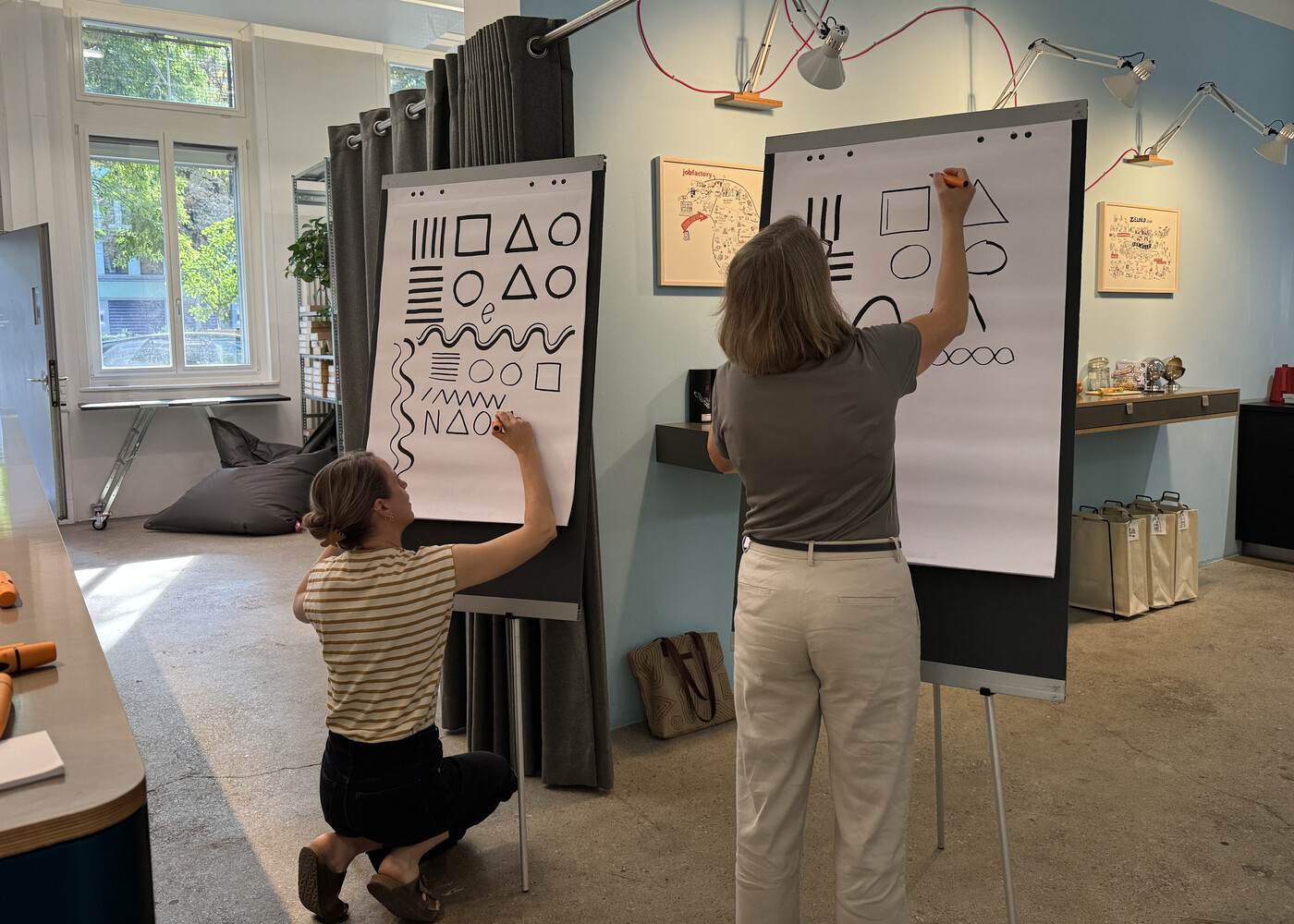 Flipchart-Zeichenkurs