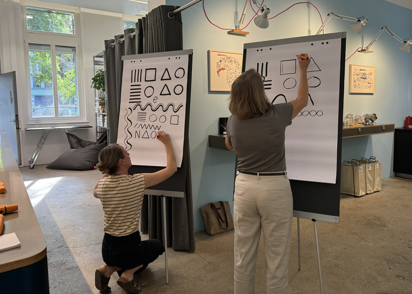 Flipchart-Zeichenkurs