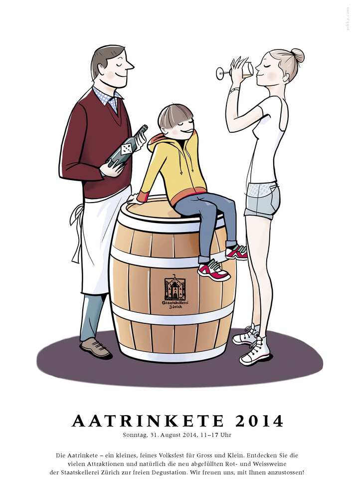 Flyer für die Aatrinkete