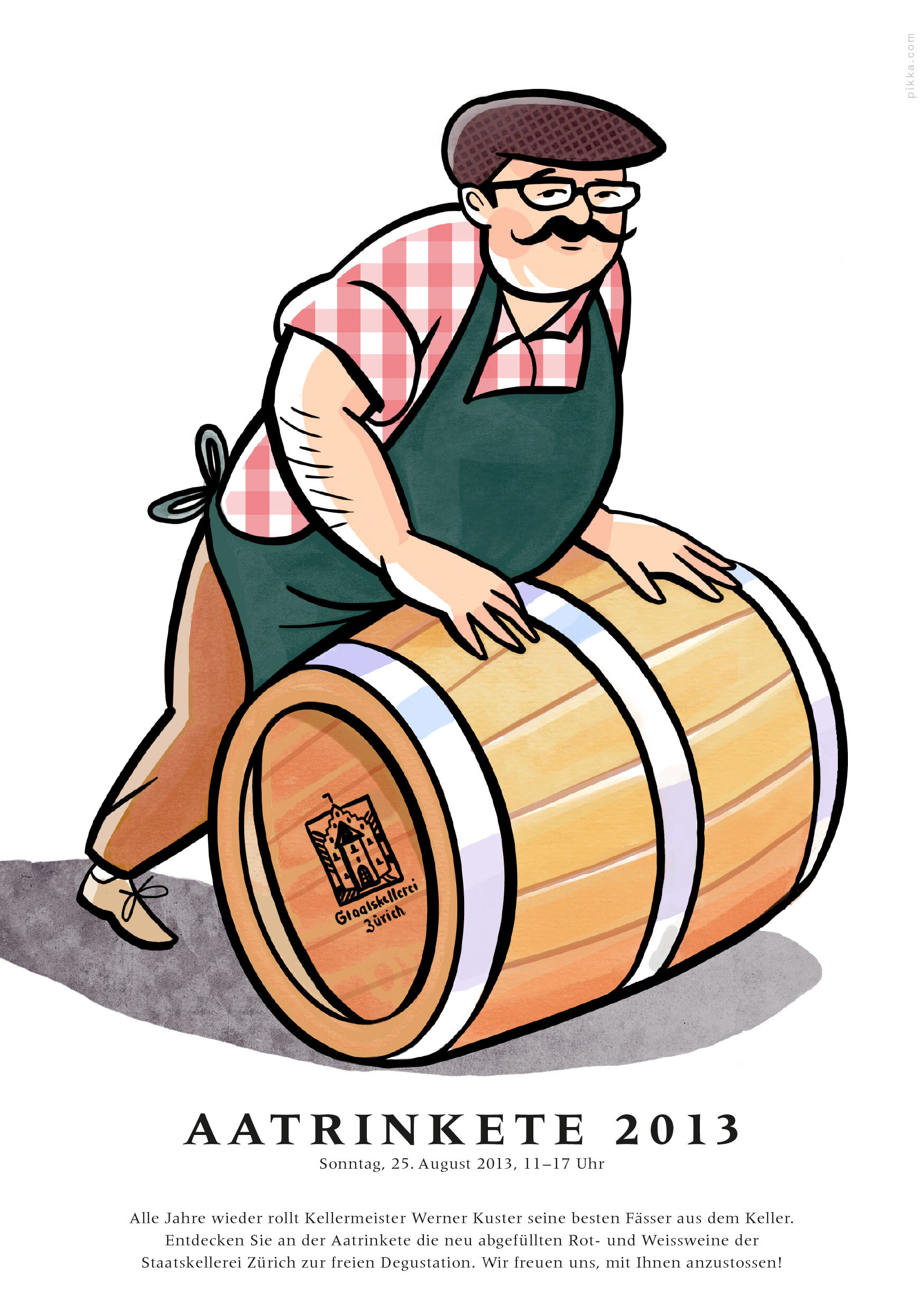 Flyer für die Aatrinkete