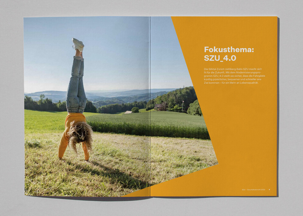 Geschäftsbericht-Design