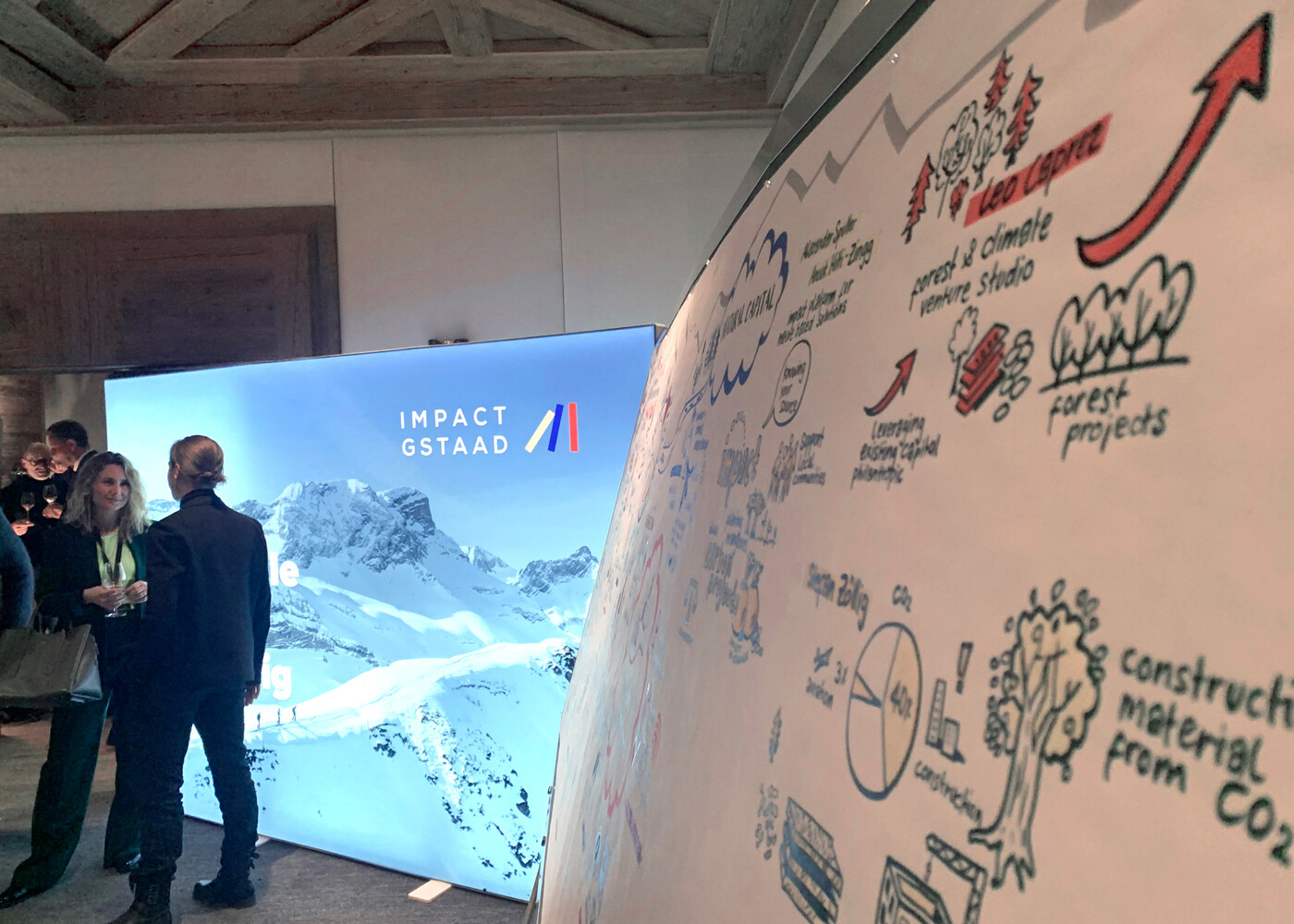 Graphic Recording Impact Circle Event