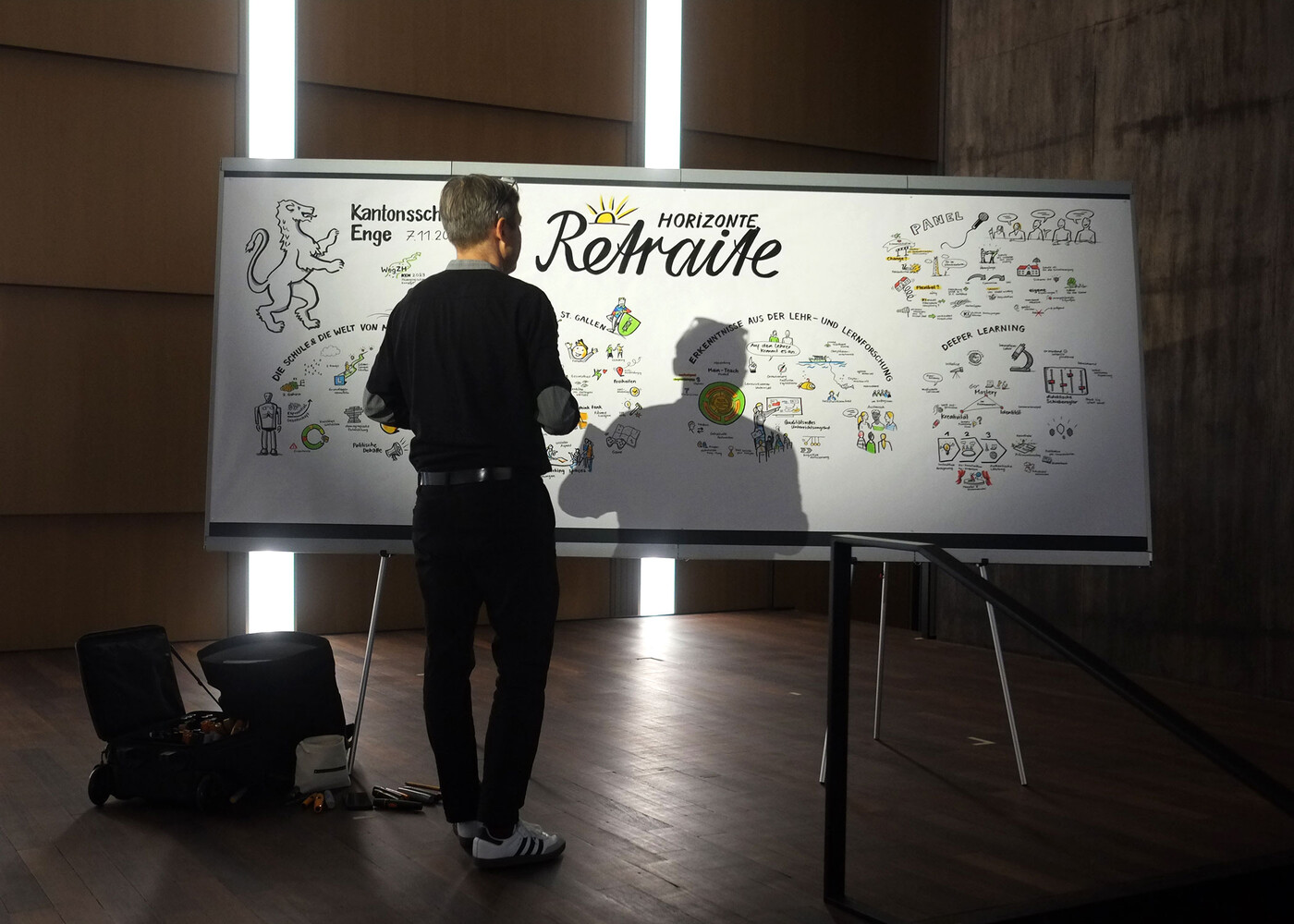 Graphic Recording Kantonsschule Enge