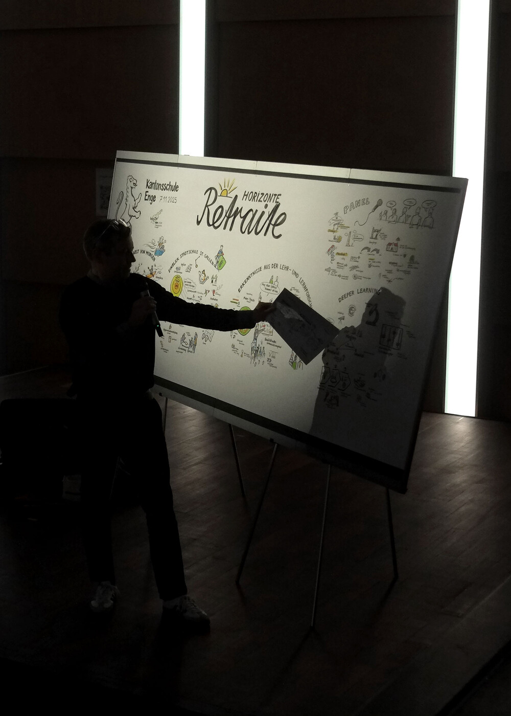 Graphic Recording Kantonsschule Enge