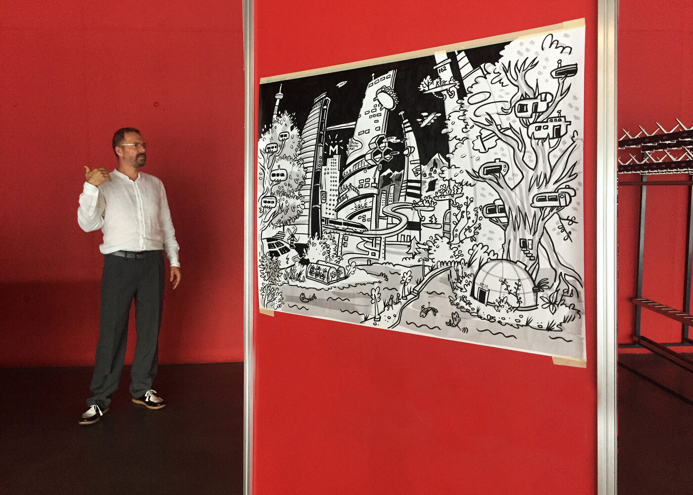 Graphic Recording Schweizer Landschaftskongress