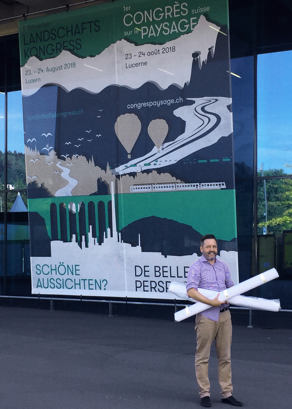 Graphic Recording Schweizer Landschaftskongress