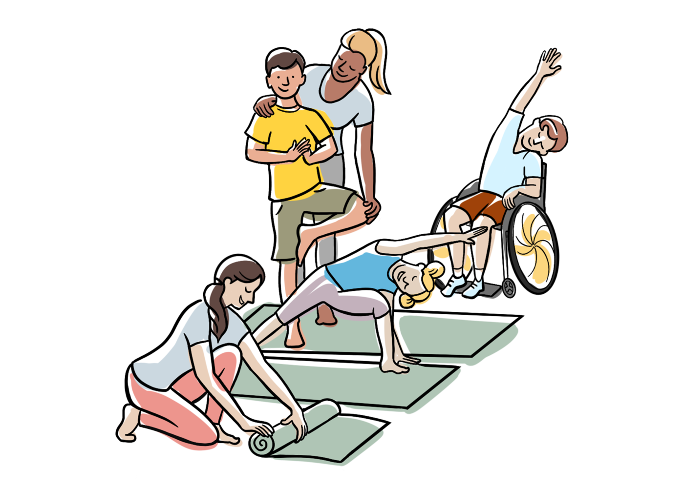 Infografik Prozesschritte