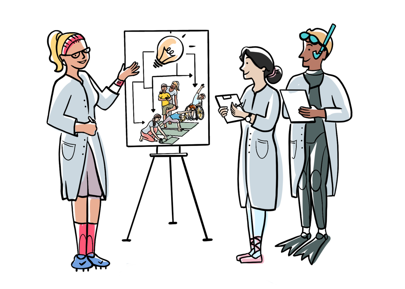 Infografik Prozesschritte