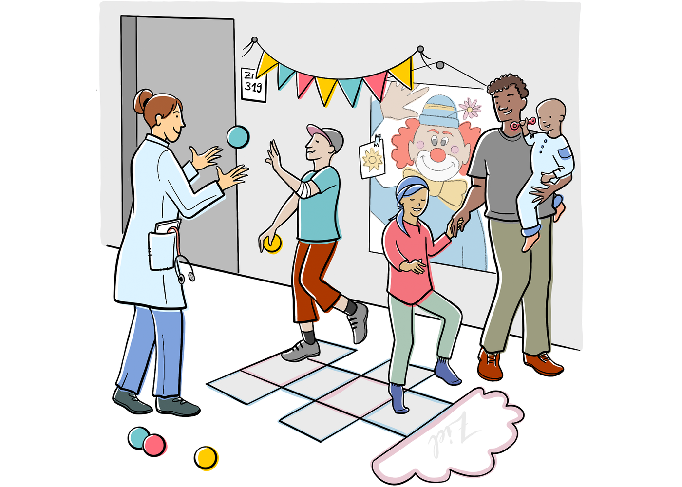 Illustrationen Versuche