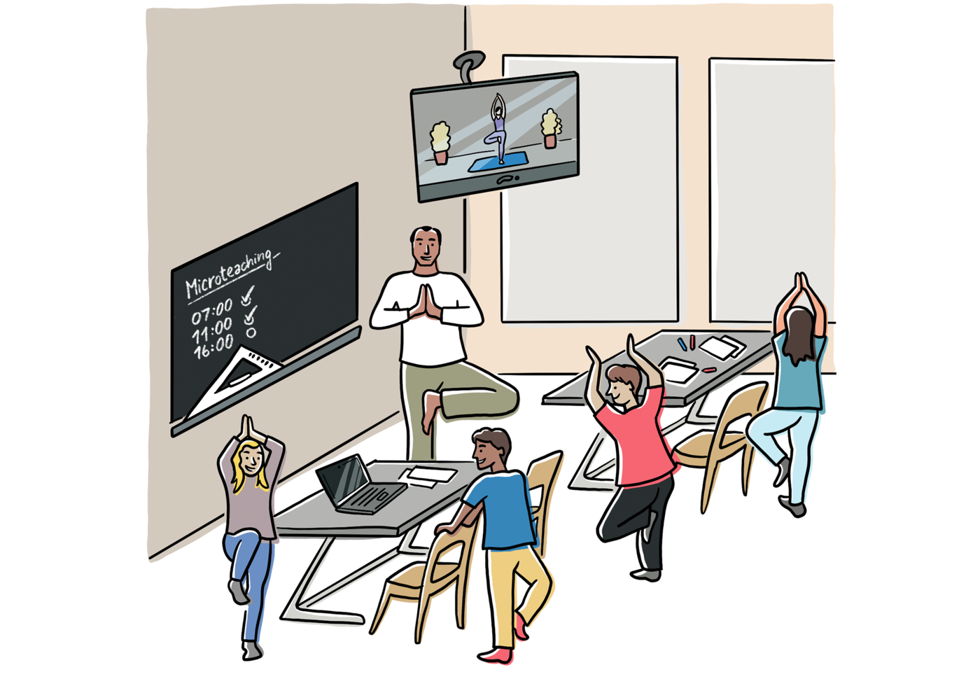 Illustrationen Versuche