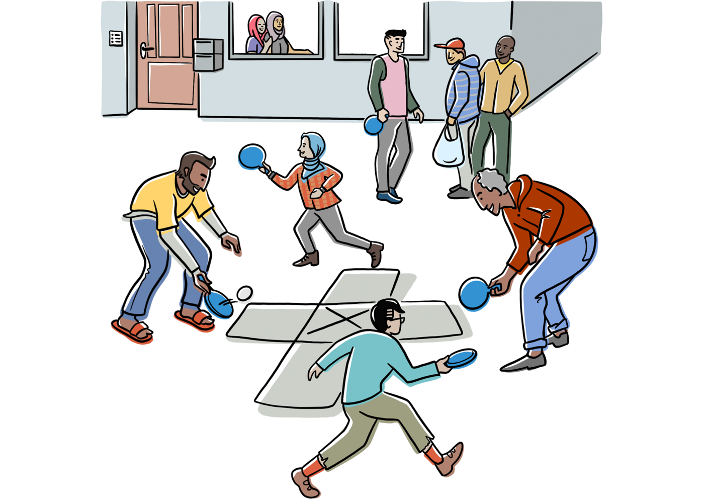 Illustrationen Versuche