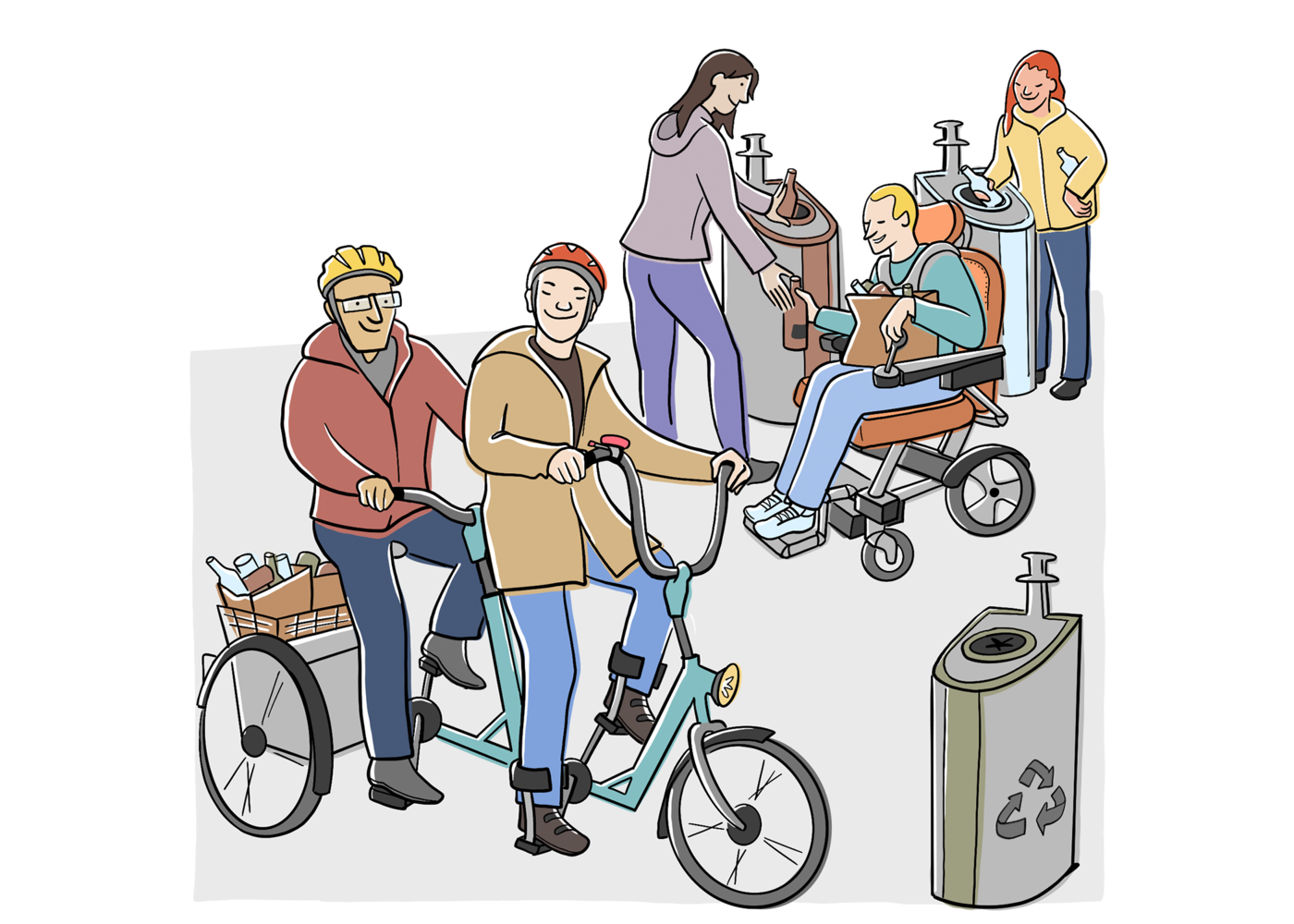 Illustrationen Versuche