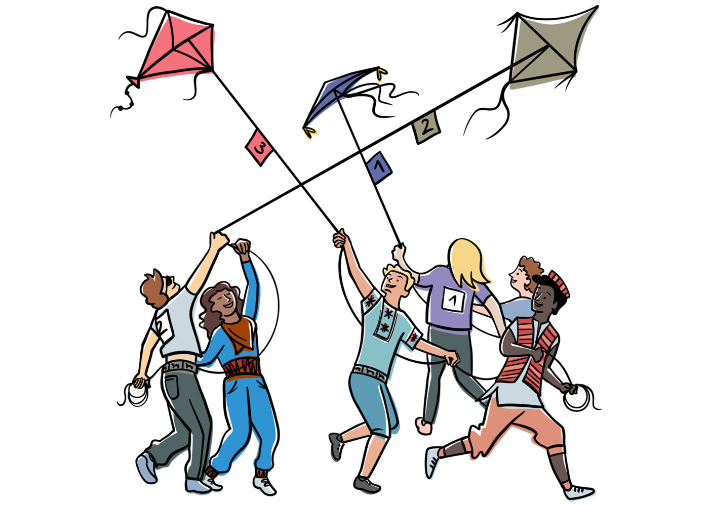 Illustrationen Versuche