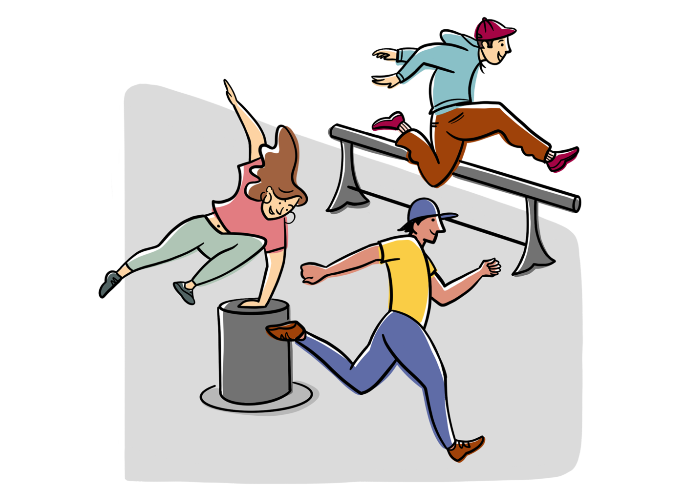 Illustrationen Versuche