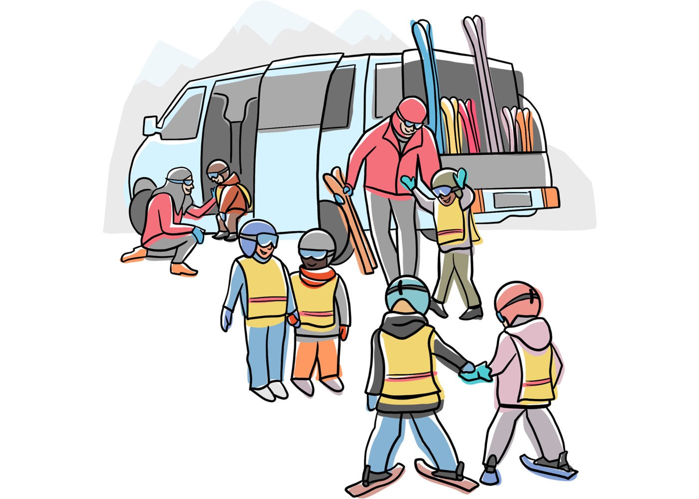 Illustrationen Versuche