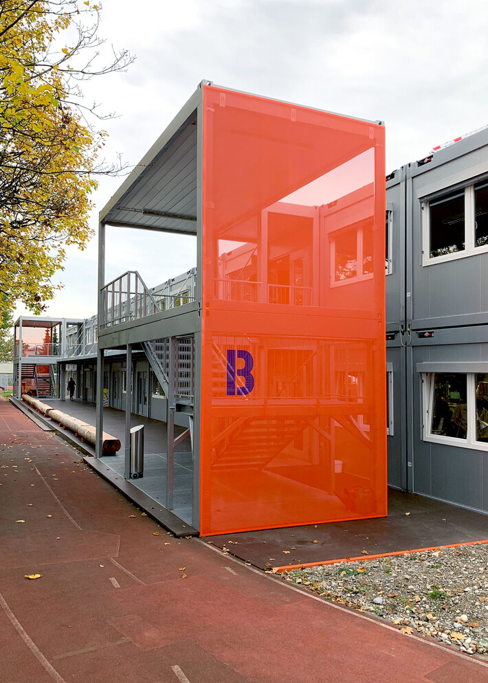 Signaletik Im Lee Provisorium