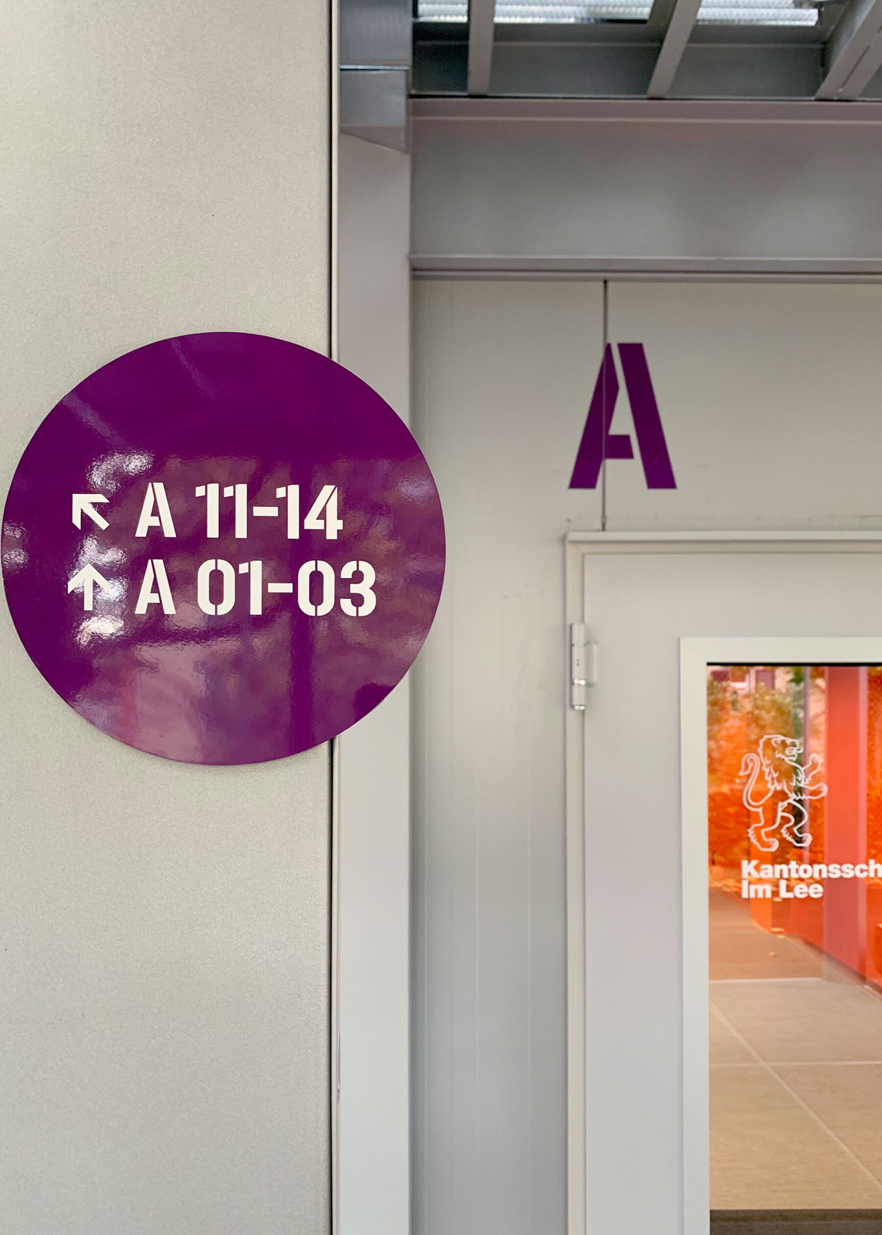 Signaletik Im Lee Provisorium