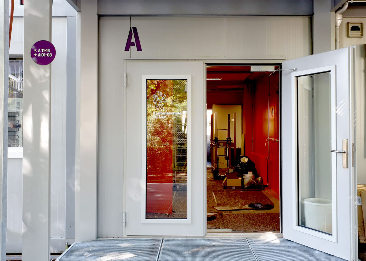 Signaletik Im Lee Provisorium