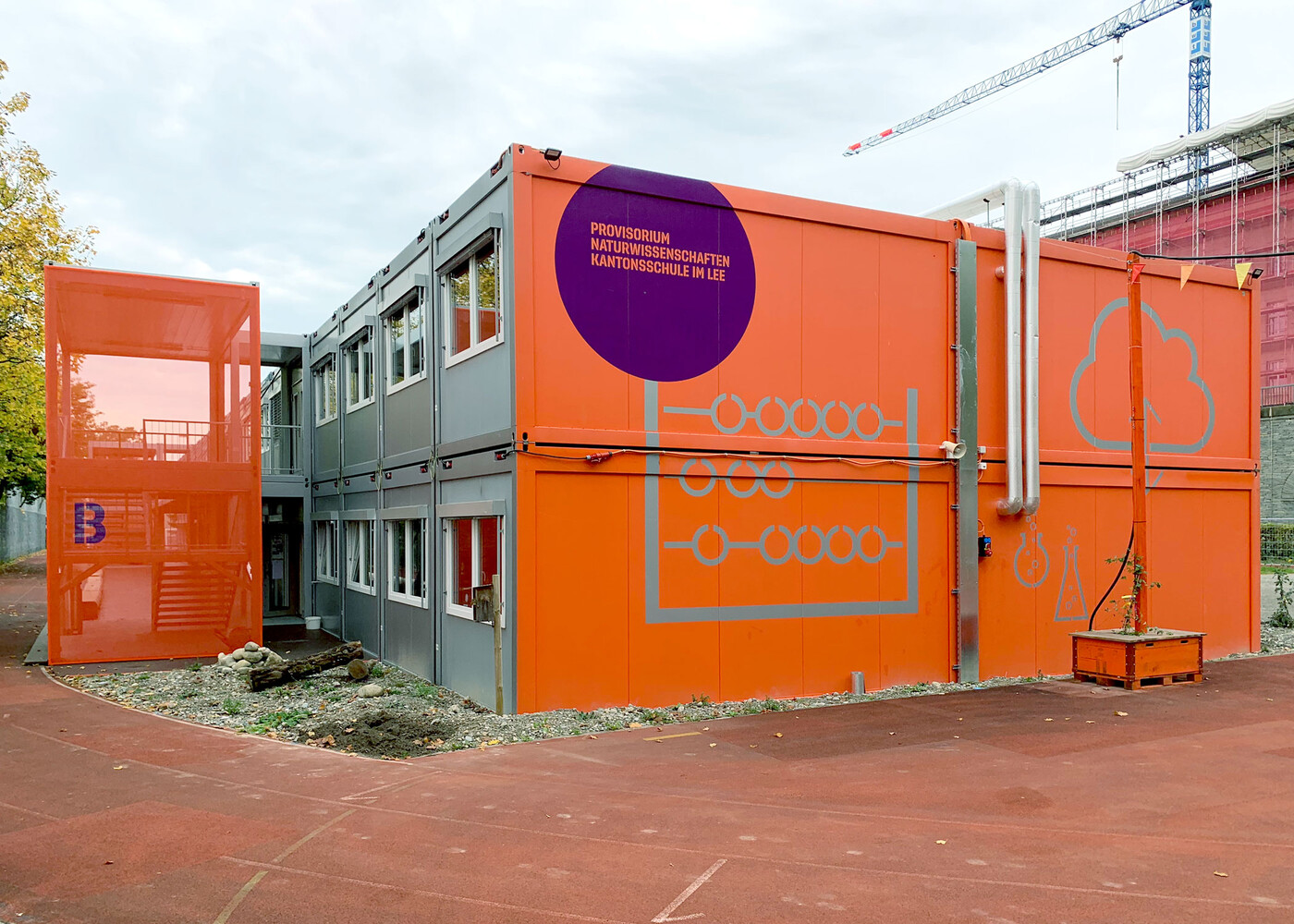 Signaletik Im Lee Provisorium