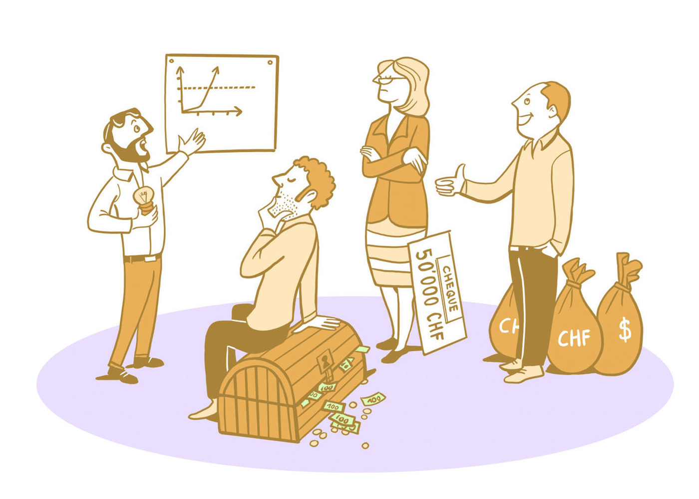 Illustrationen für Lehrmittel