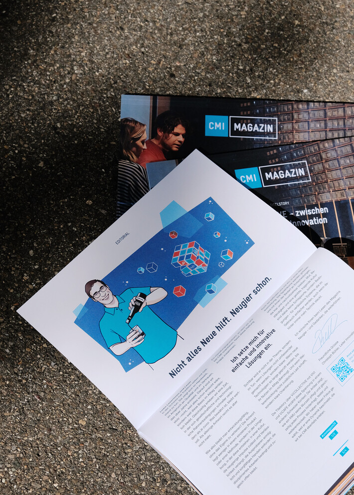 CMI Magazingestaltung