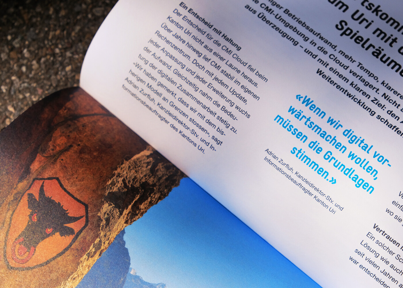 CMI Magazingestaltung