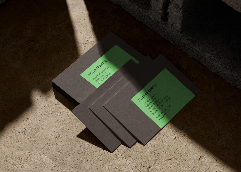 Markenauftritt für Prakriti Projects