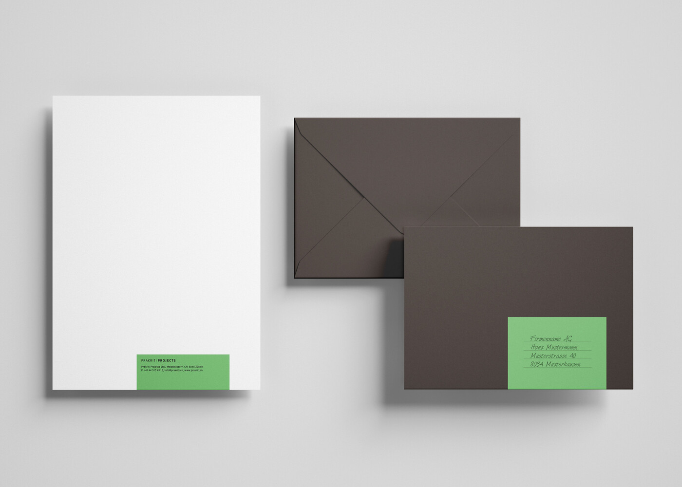 Markenauftritt für Prakriti Projects