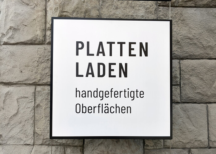 Markenauftritt Plattenladen