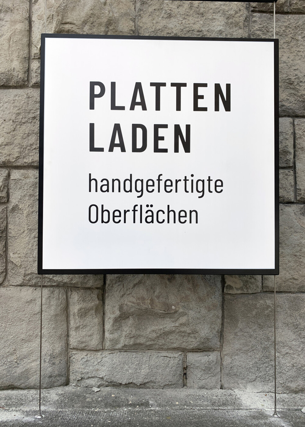 Markenauftritt Plattenladen