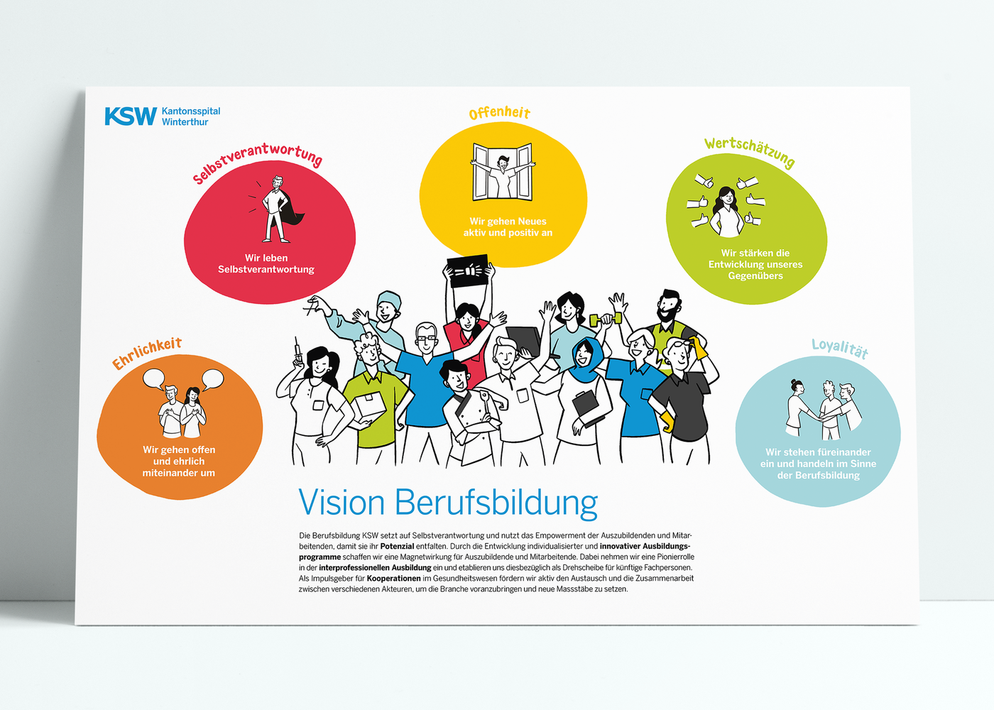 Poster Vision Berufsbildung