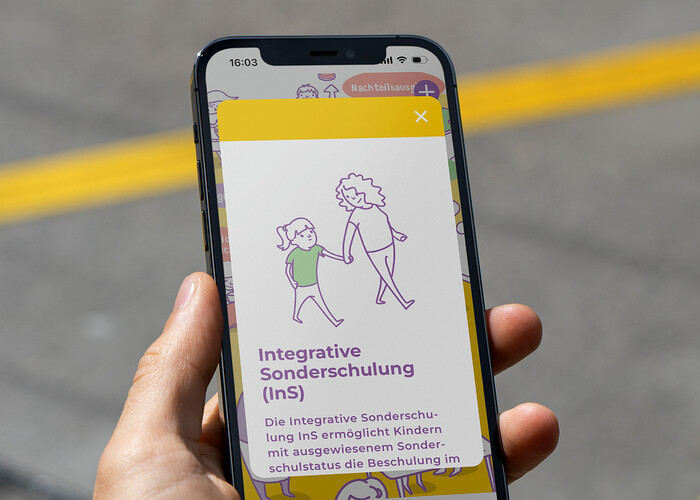 Schule Bischoffzell interaktives Leitbild