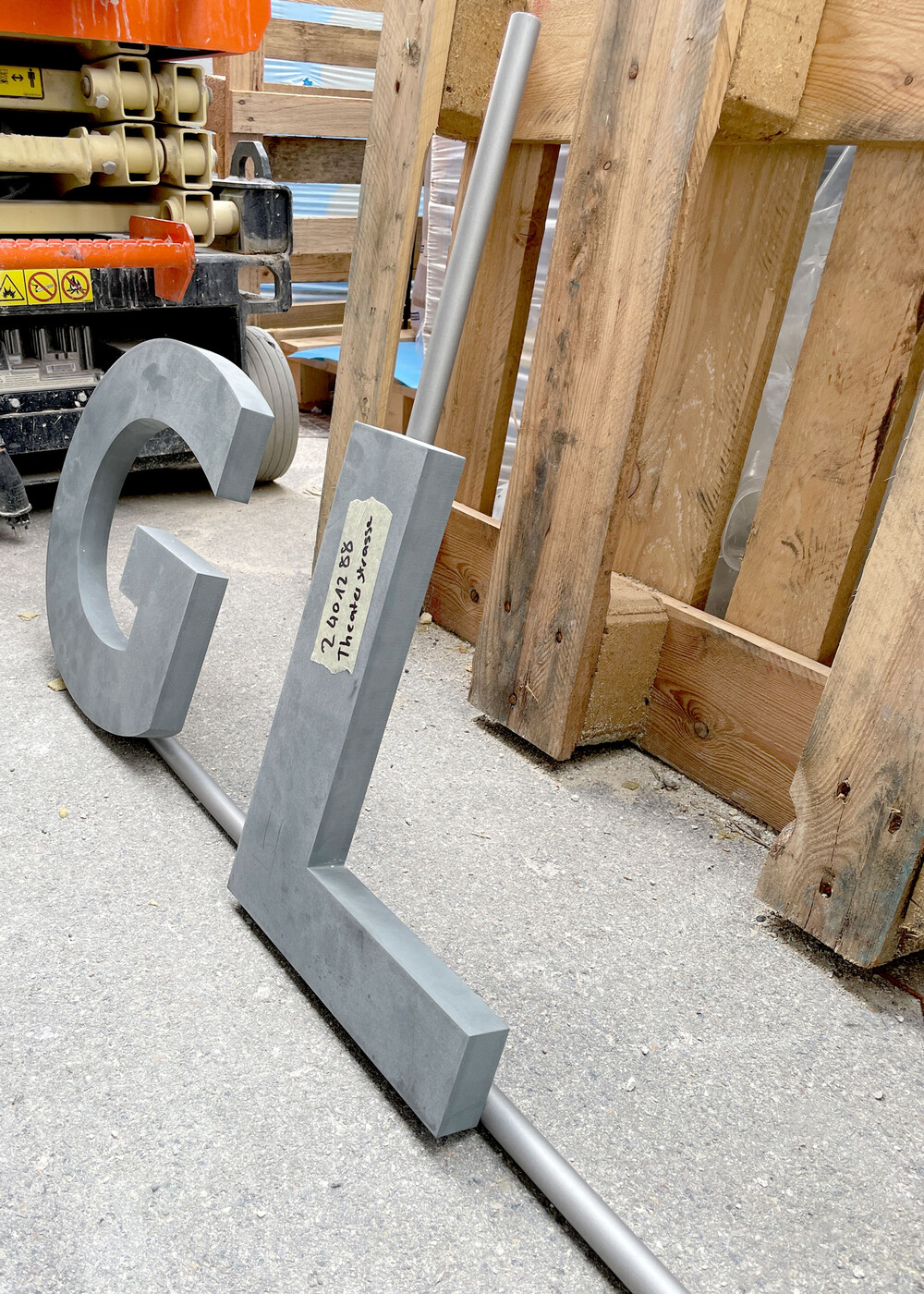 Signaletik am Bellevue