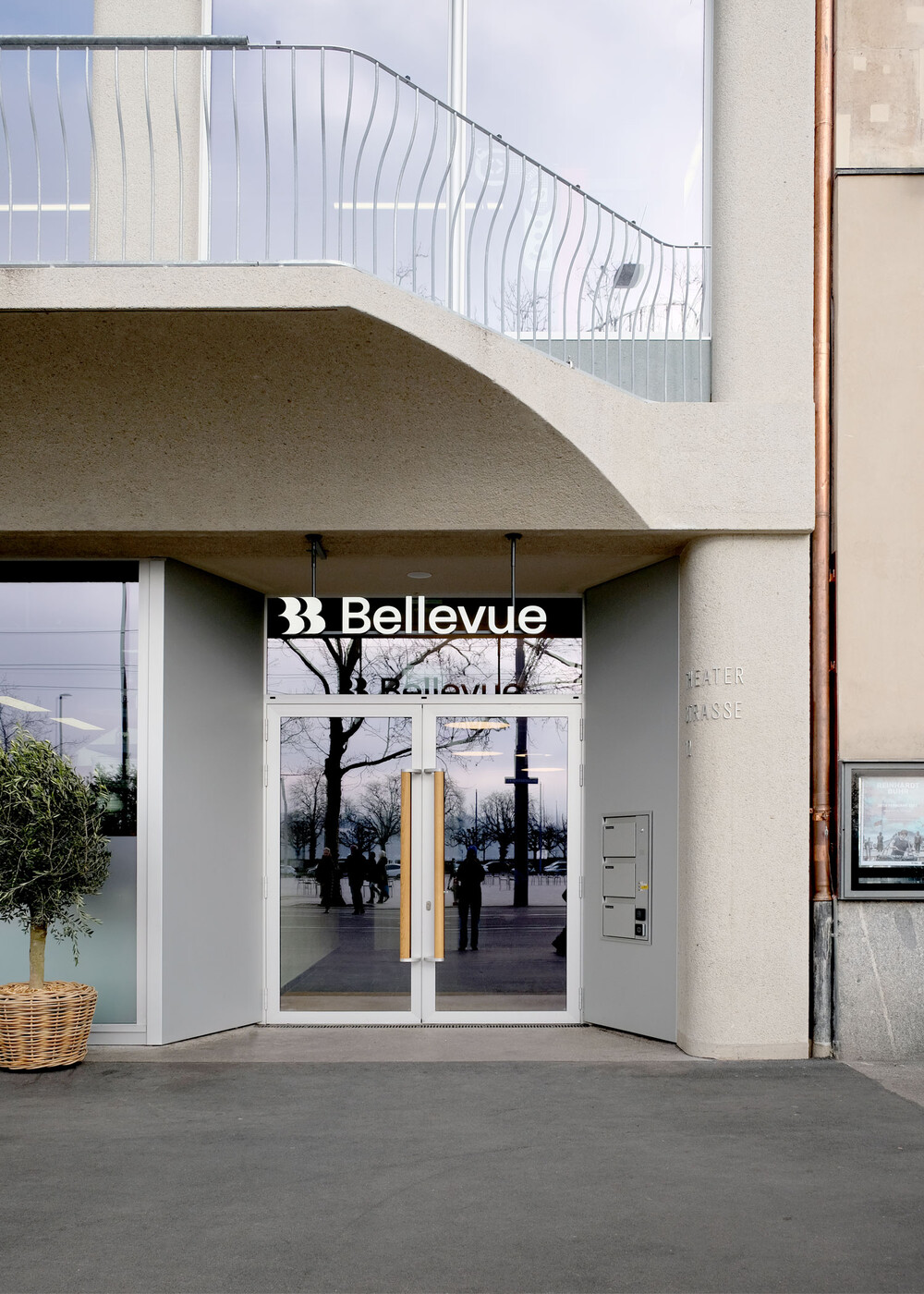 Signaletik am Bellevue