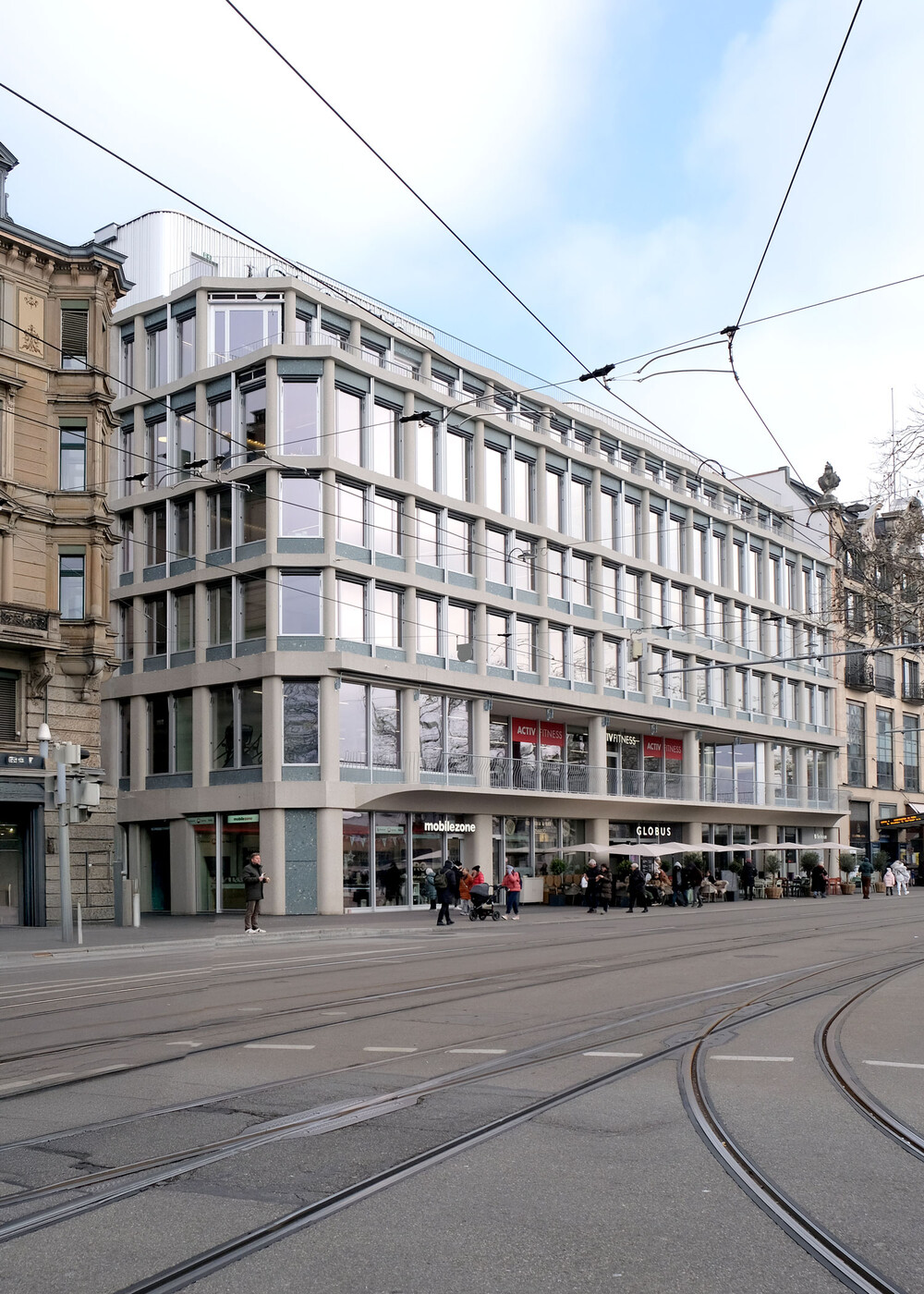 Signaletik am Bellevue