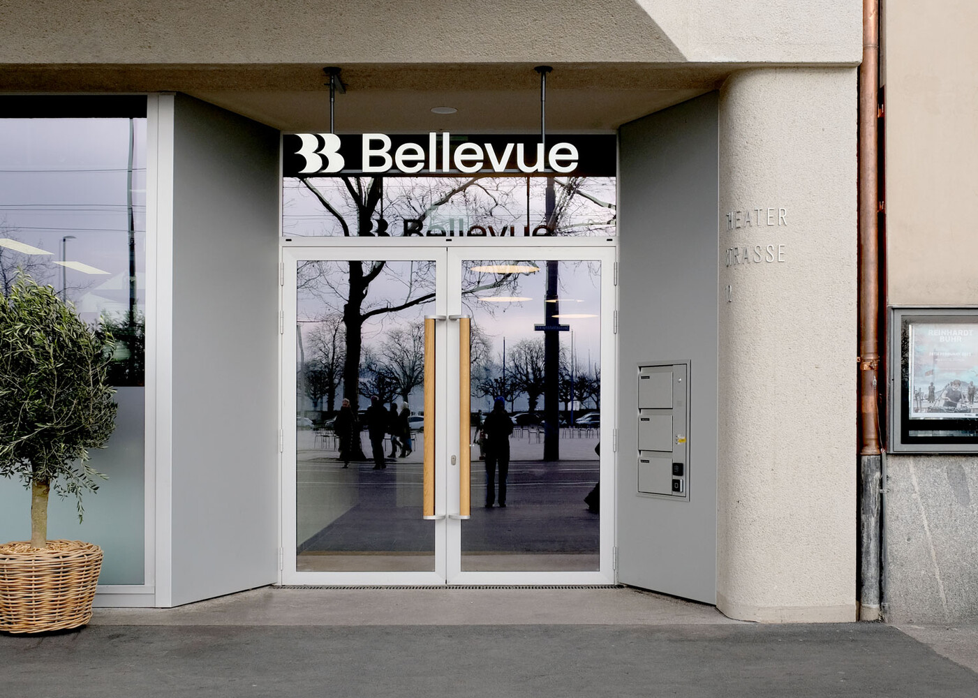 Signaletik am Bellevue