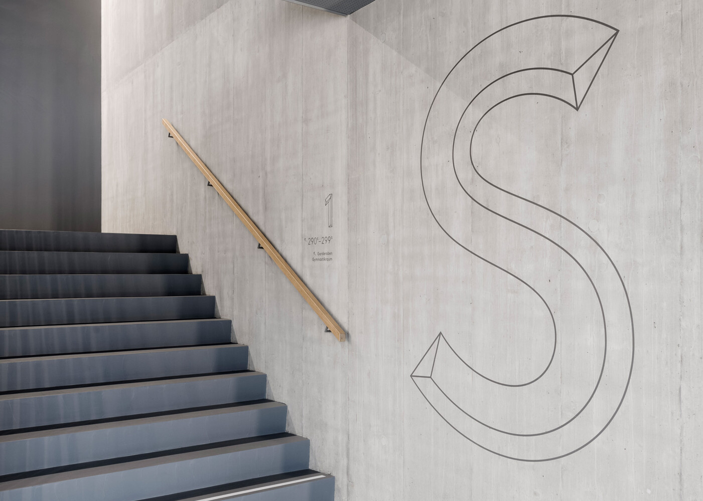 Signaletik Bildungszentrum Uster