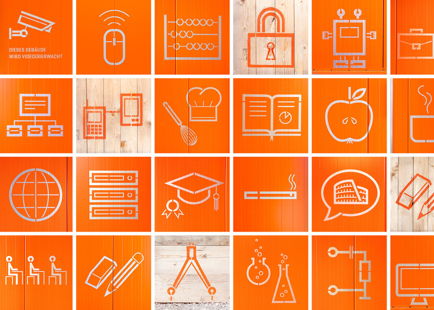 Signaletik Bildungszentrum