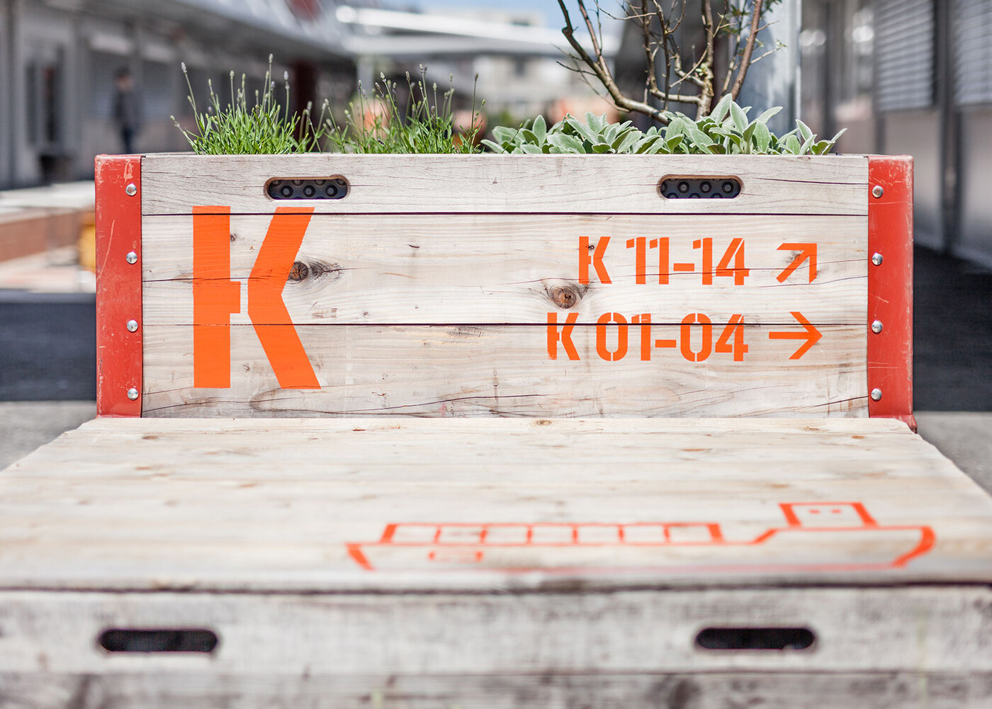 Signaletik Bildungszentrum