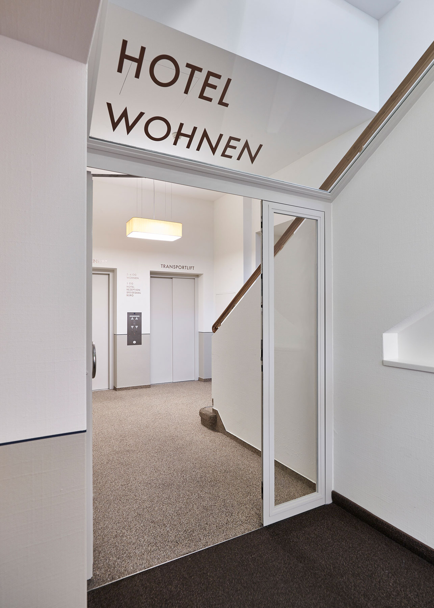 Signaletik Frauenhaus