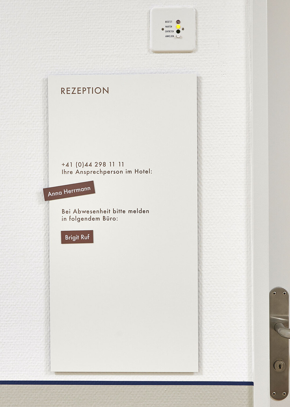 Signaletik Frauenhaus