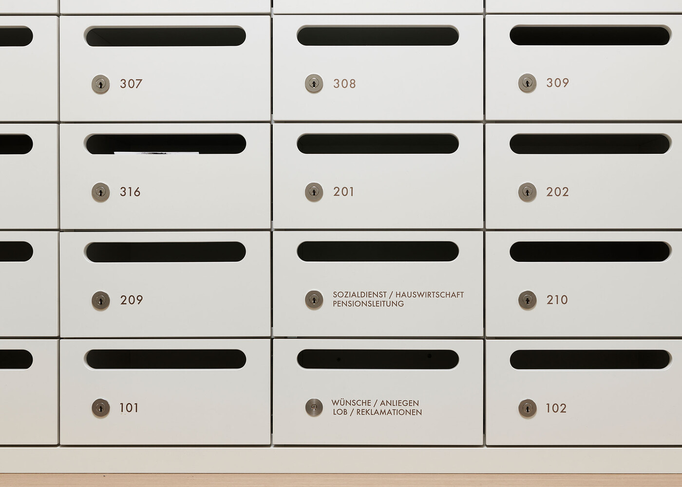 Signaletik Frauenhaus