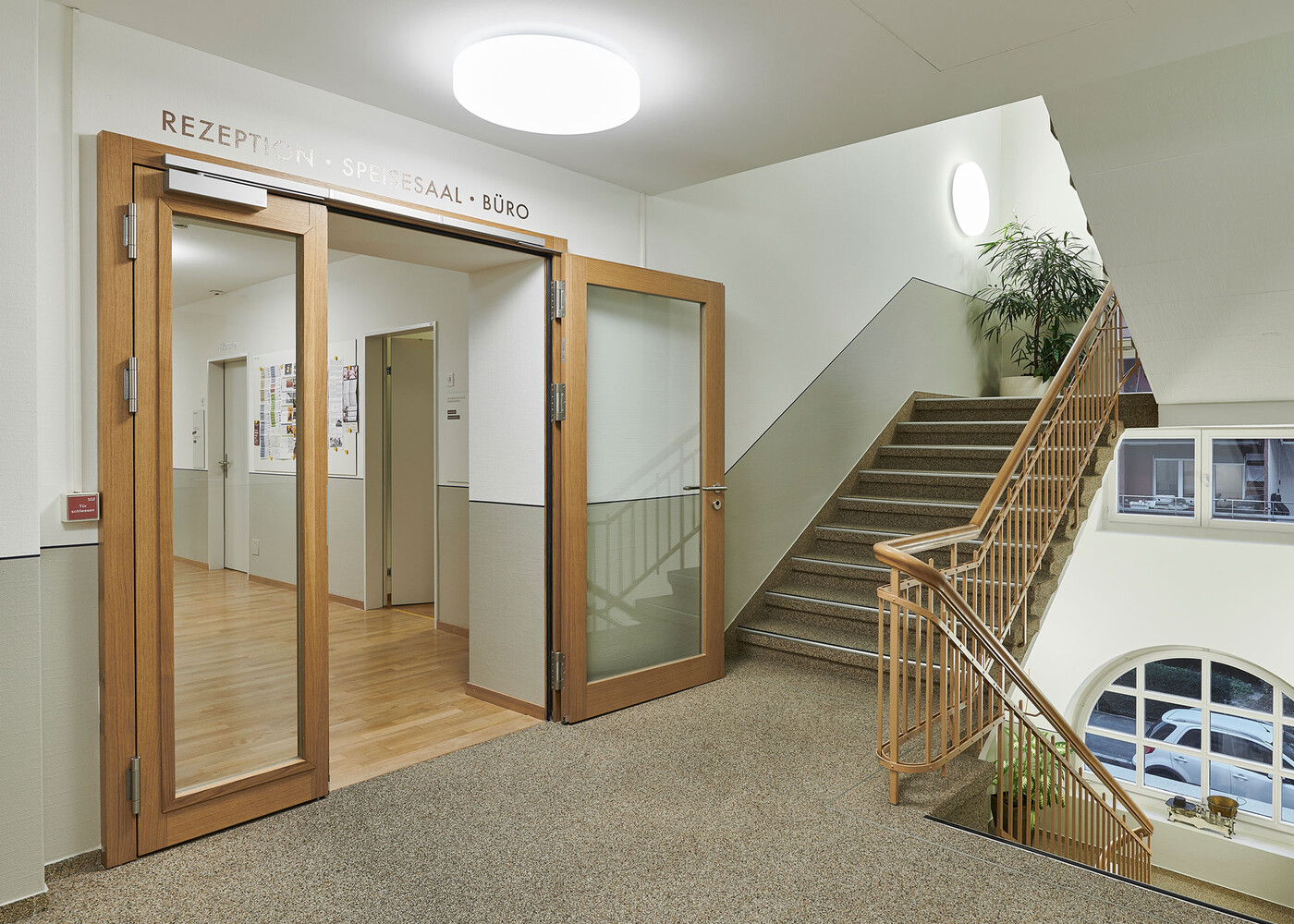 Signaletik Frauenhaus